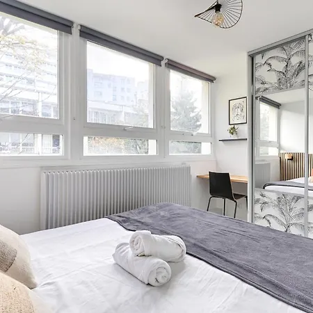 Apartment Saint Fargeau Gambetta Iii Lovely 4p-1br